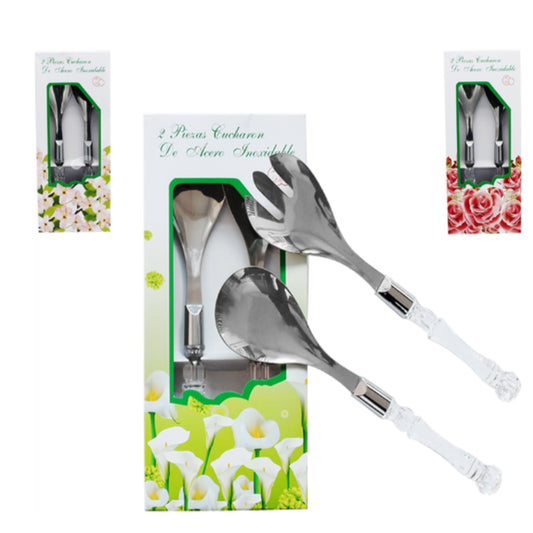 AS-2999 CUCHARON DE ACERO INOXIDABLE CON 1 PZ O CAJA CON 48 PZS