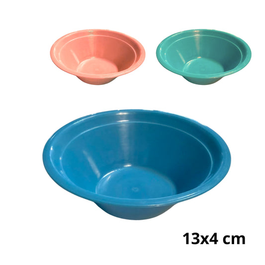 N-GPMX-15  PLATO POSTRE COLOR CON 1 PZ O CAJA CON 100 PZS