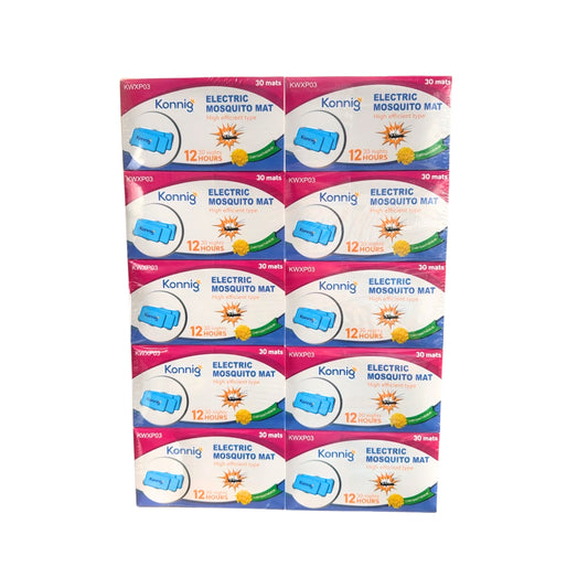 KWXP03 LAMINAS REPELENTES PARA MOSQUITOS 30 PZS AROMA FLORAL CON 1 PZ O CAJA CON 120 PQTS