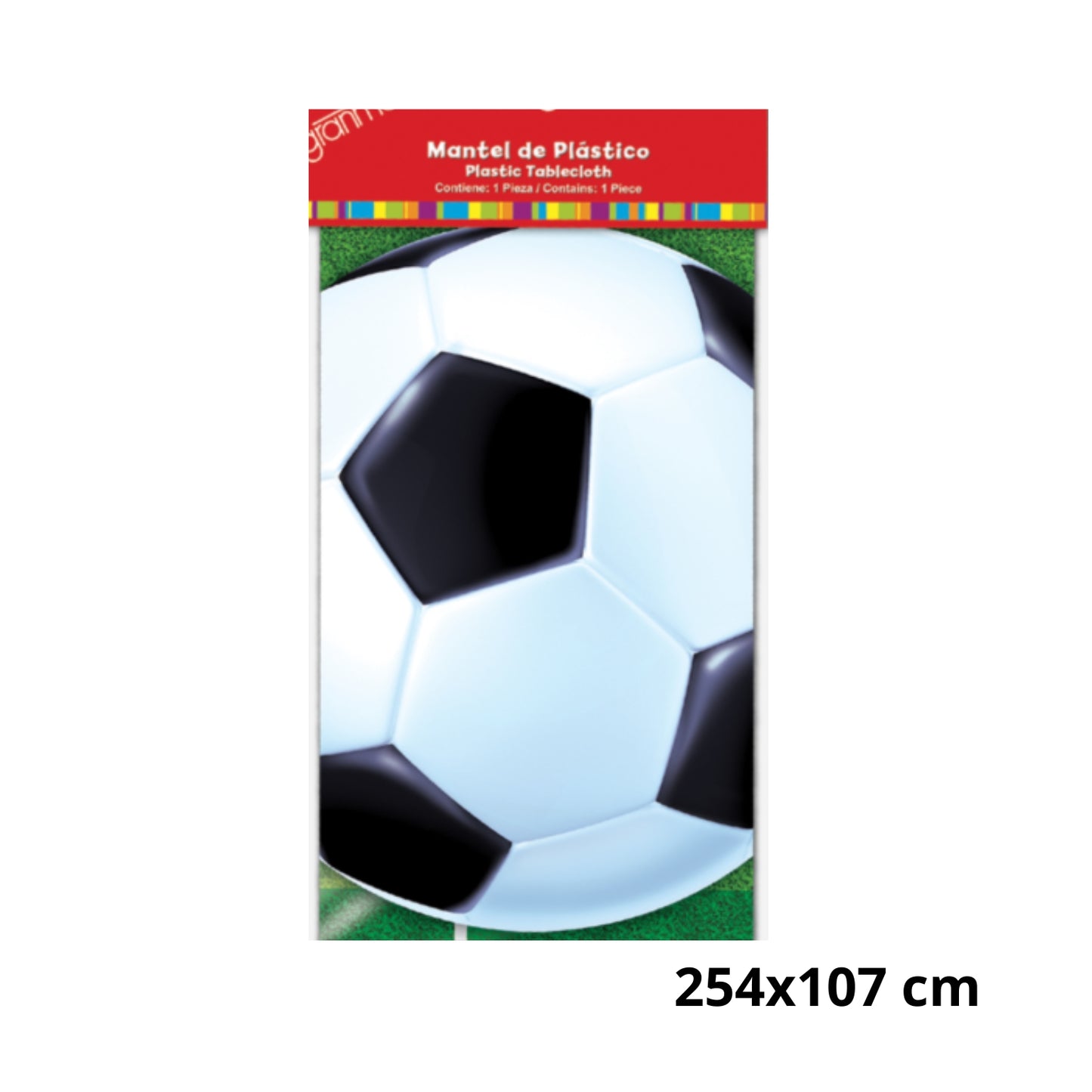 440G/554 MANTEL DE PLASTICO BIODEGRADABLE CON 1 PZ O CAJA CON 6 PZS