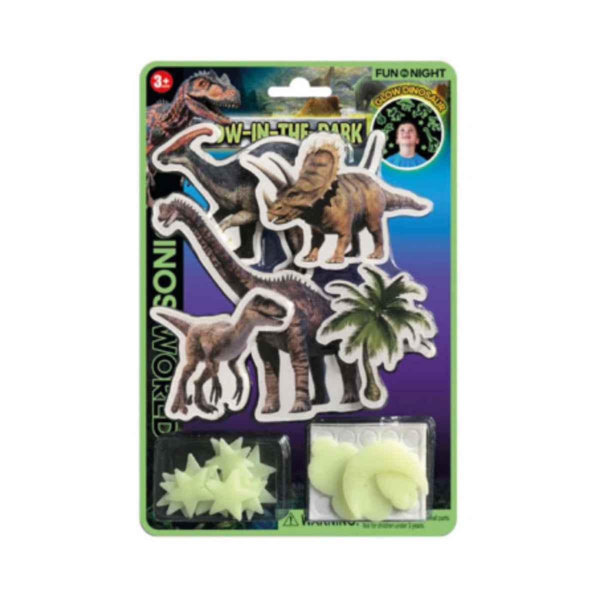 SG-21033AB FIGURAS LUMINOSAS DINOSAURIO Y ESTRELLAS CON 1 PZ O CAJA CON 432 PZS
