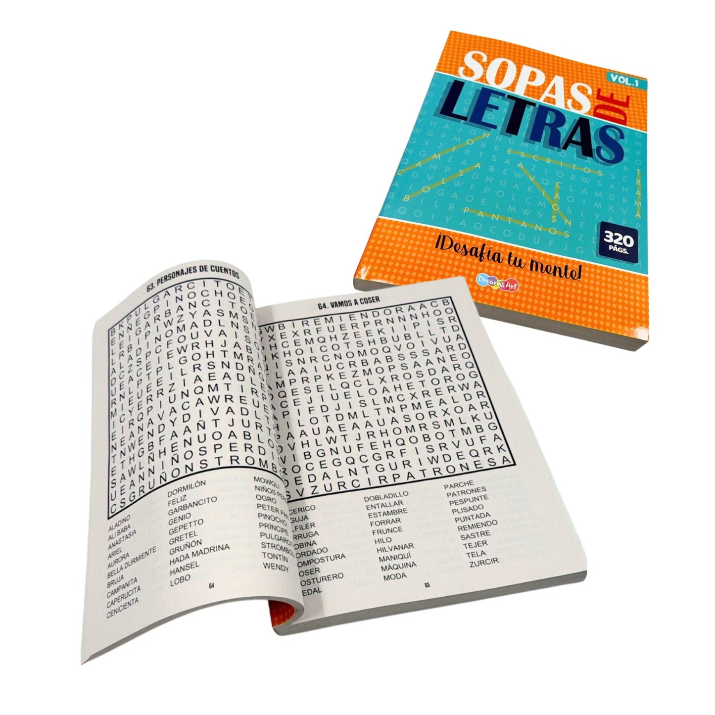 BPVST3326 LIBRO PASATIEMPOS 20 X 27 320 PAG MUY DIVERTIDAS SOPAS DE LETRAS CON 1 PZ O CAJA CON 22 PZS