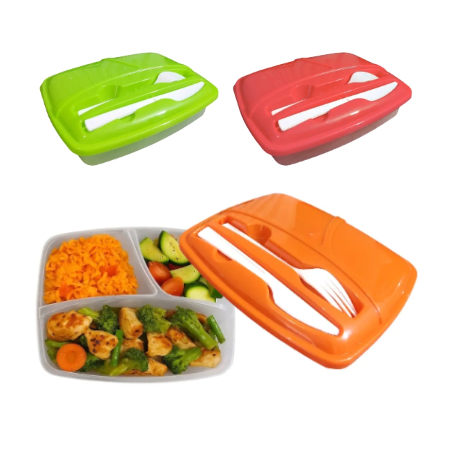 0308 RECIPIENTE LUNCH ARPLASA CON 1 PZ O CAJA CPON 12 PZS