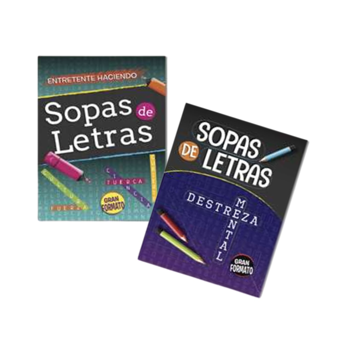 BPVST3023 LIBRO PASATIEMPOS  20 X 27 CM 80 PAG SOPA DE LETRAS CON 1 PZ O CAJA CON 48 PZS