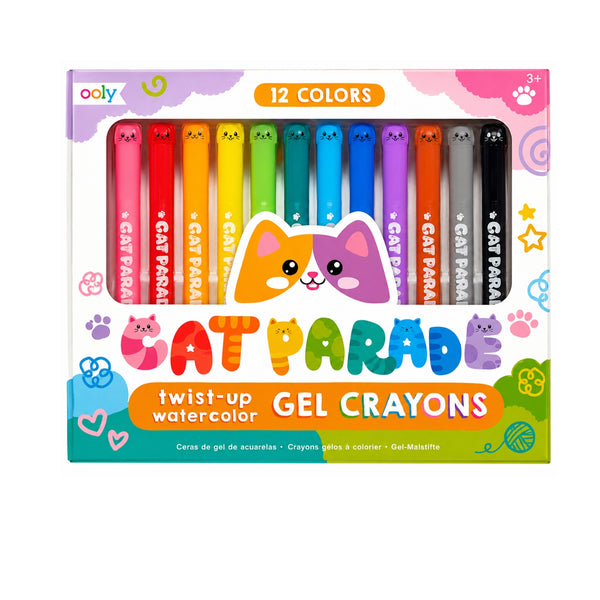 814 CAT CRAYONES (TWISTY) LAVABLES C/12 PZS CON 1 PQT O CAJA CON 72 PQTS