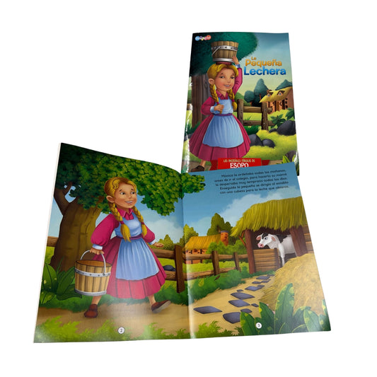 BBMCW0278 LIBRO CUENTOS 21 X 30 CM NUEVO ESOPO 16 PAG CON 1 PZ O CAJA CON 96 PZS