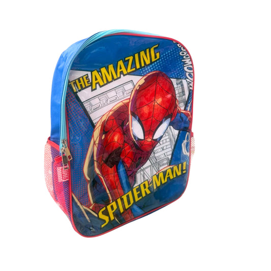 AMZ-1/I BACK PACK SPIDER-MAN CON 1 PZ O CAJA CON 30 PZS