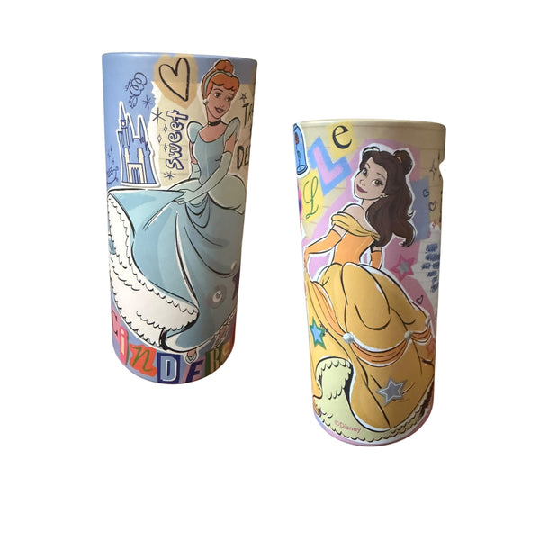 S6-BCK17 PAÑUELOS DESECHABLES BOTE 70 PZS PRINCESAS 15 x 7 CM , CON 1 PAQ O CAJA CON 24 PQTS