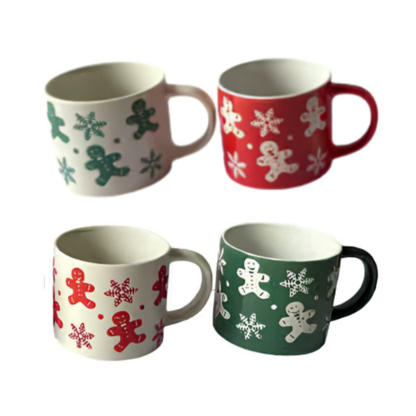 GA-1002 TAZA DE CERÁMICA 8.5x7CM/280 ML CON 1 PZ O CAJA CON  72 PZS