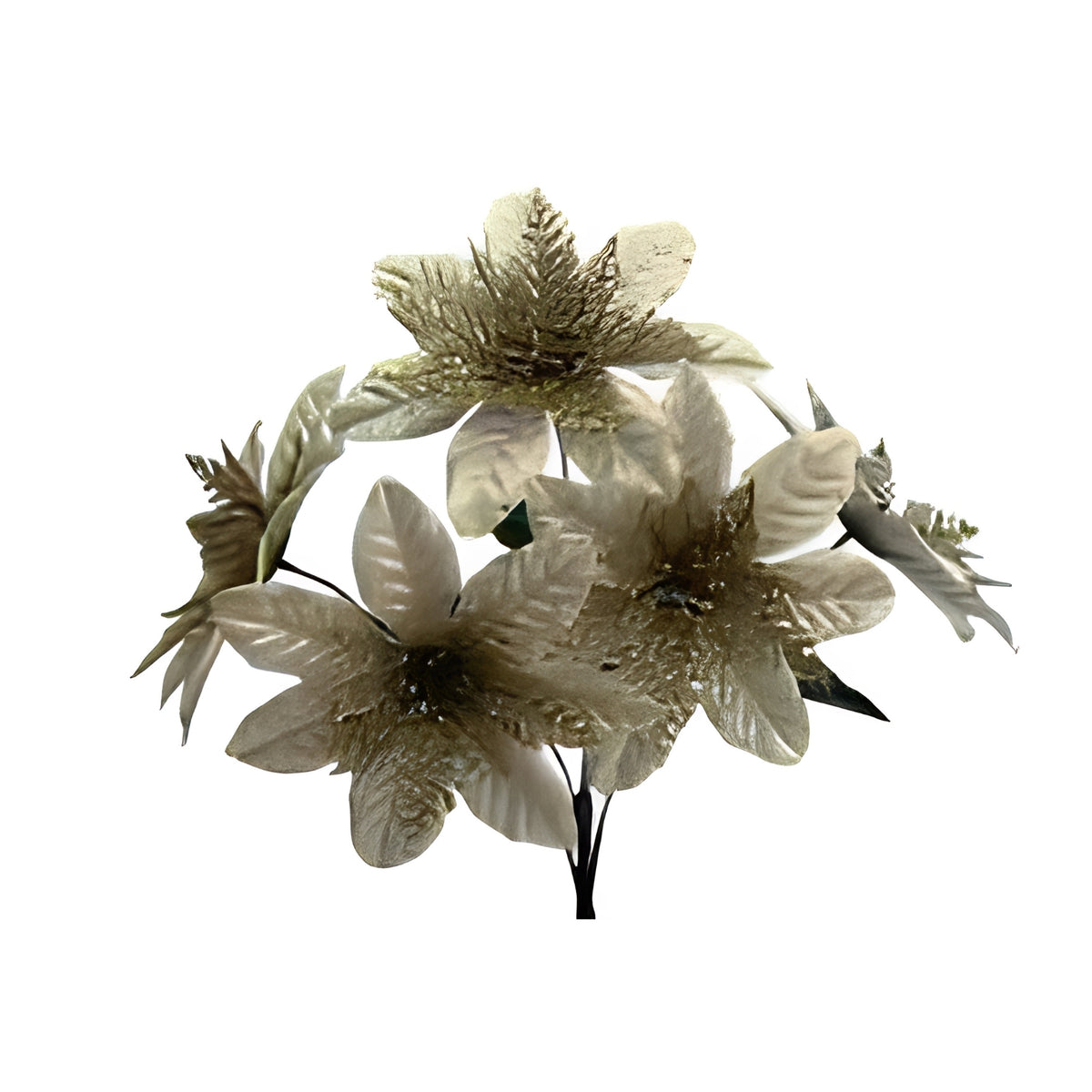 GF-0143B FLORES ARTIFICIALES L:48CM/20CM CON 1 PZ O CAJA CON  240 PZS