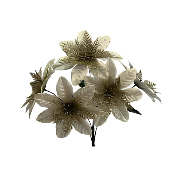 GF-0143B FLORES ARTIFICIALES L:48CM/20CM CON 1 PZ O CAJA CON  240 PZS