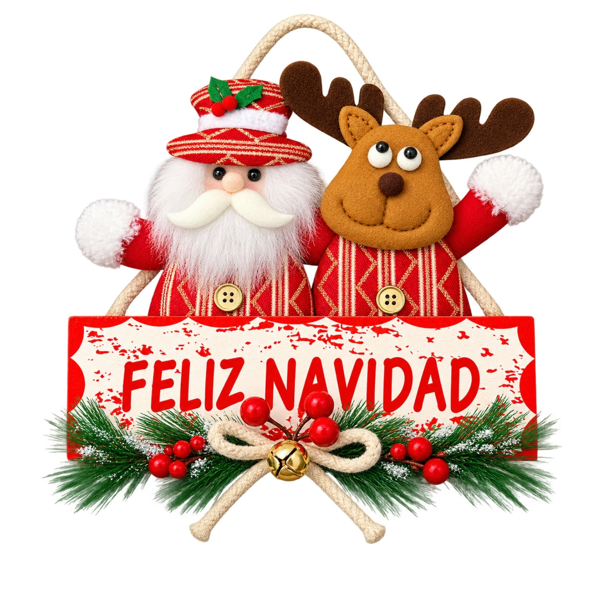GZ-1351 ADORNO NAVIDEÑO CON 1 PZ O CAJA CON 200 PZS