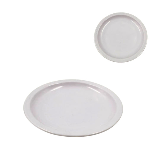 AB-7462-6.5 PLATO DE MELAMINA CON 1 PZ O CAJA CON  120 PZS
