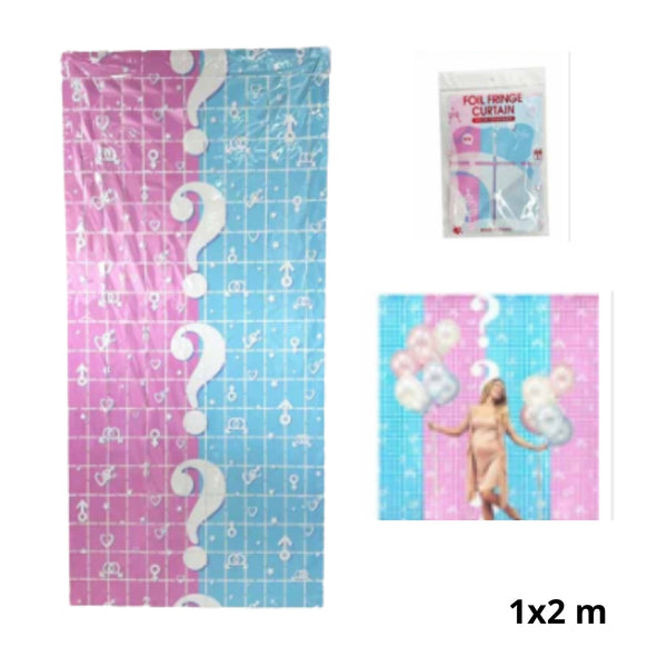 N-GPMX-339  DA-0110 CORTINA DECORATIVA CON 1 PZ O CAJA CON 500 PZS