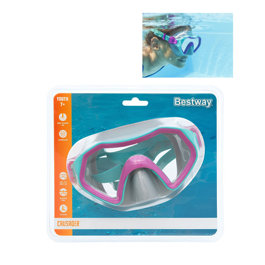 22049 VISOR DE BUCEO 7 AÑOS HYDRO SWIN  3 COLOHYDRO-SWIN SPARKLING SEA MASK CON 1 PZ O CAJA CON 12 PZS