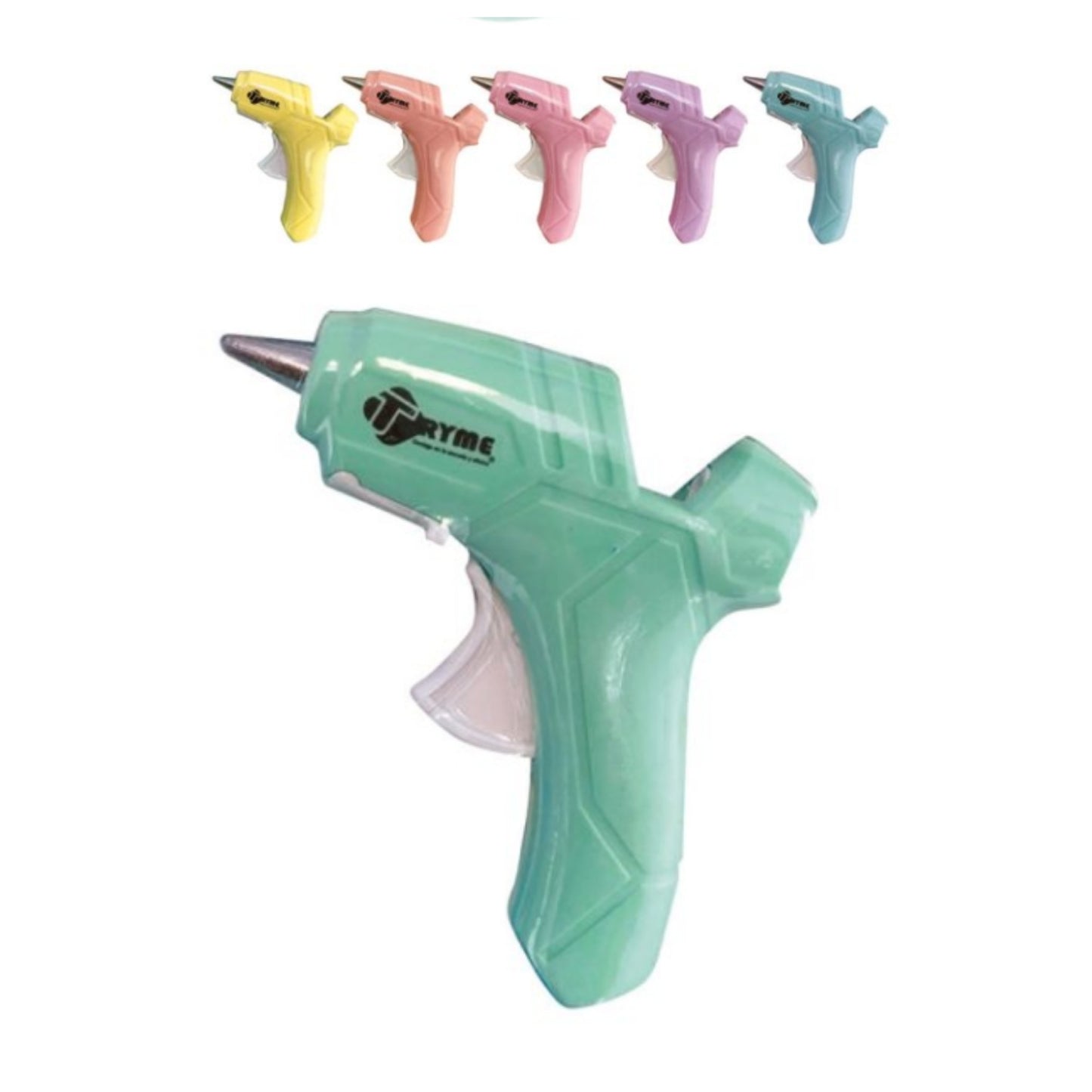 YS-7002 PISTOLA PARA SILICON NEON/PASTEL CON 1 PZ O CAJA CON  50 PZS
