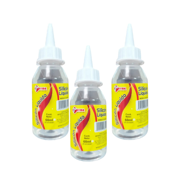 BYSG60 SILICON LIQUIDO 60 ML CON 1 PZ O CAJA CON  288 PZS