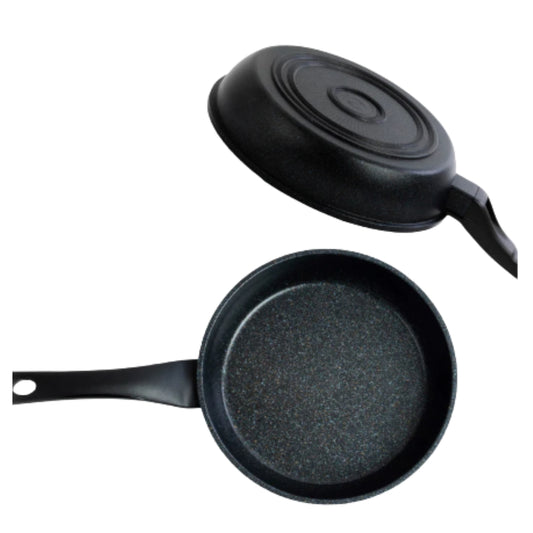 SMP024-01 QS SARTEN CLASICO MARMOL 24 CM CON 1 PZ O CAJA CON 10 PZS