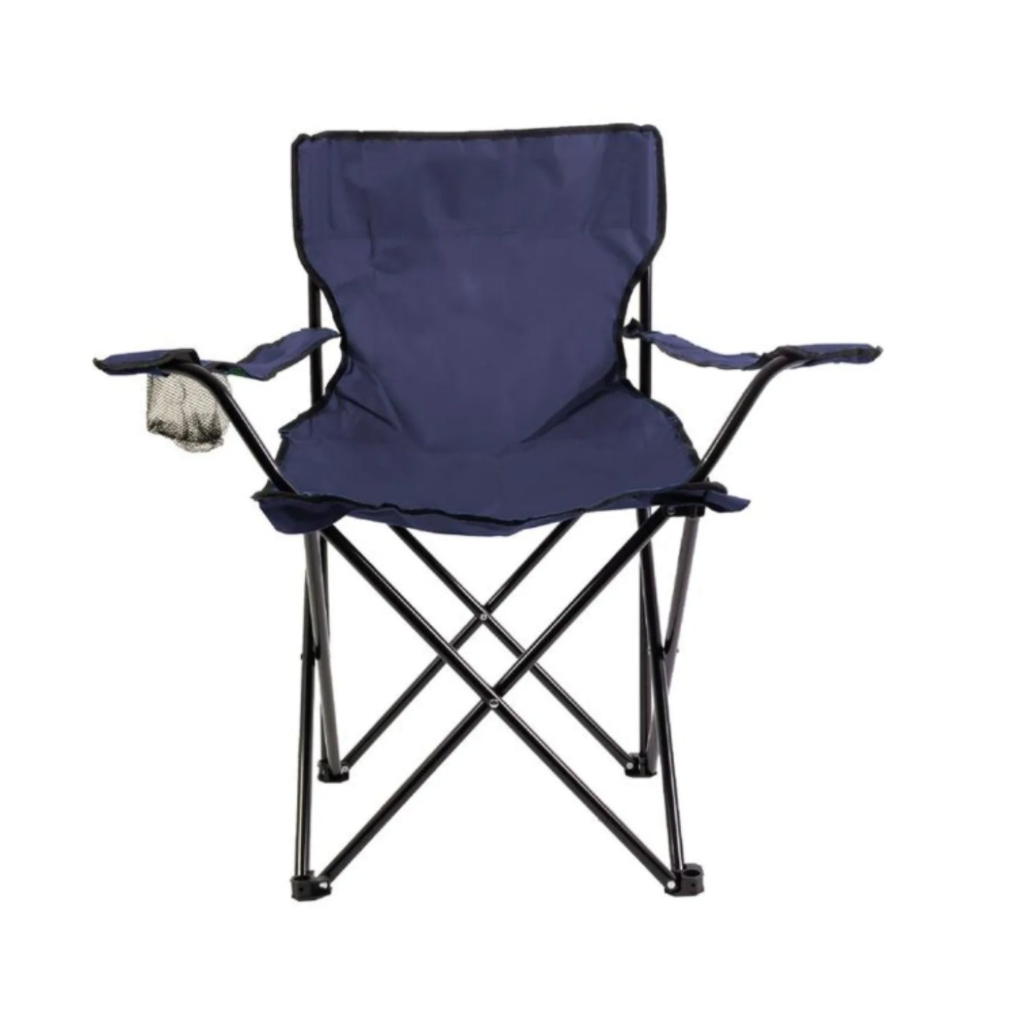HSP001-03-SP SILLA PLEGABLE CAMPING AZUL MARINO CON 1 PZ O CAJA CON 10 PZS