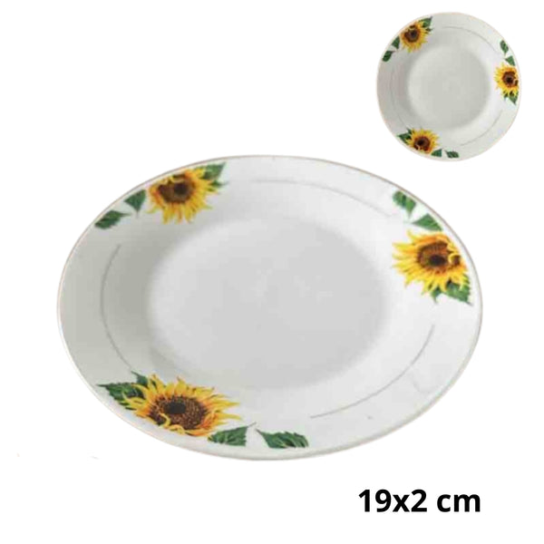 AW-5892-7.5 PLATO DE CERAMICA CON 1 PZ O CAJA CON  48 PZS