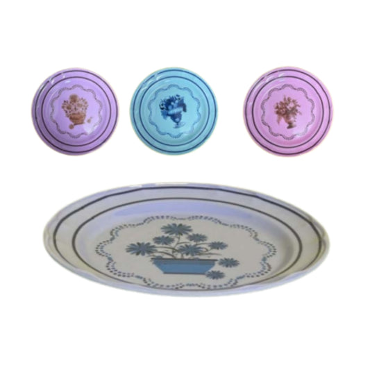 N-GPMX-643  AB-7402-8 PLATO DE MELAMINA CON 1 PZ O CAJA CON 120 PZS