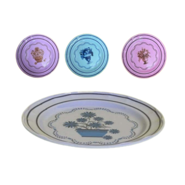AB-7402-8 PLATO DE MELAMINA CON 1 PZ O CAJA CON  120 PZS
