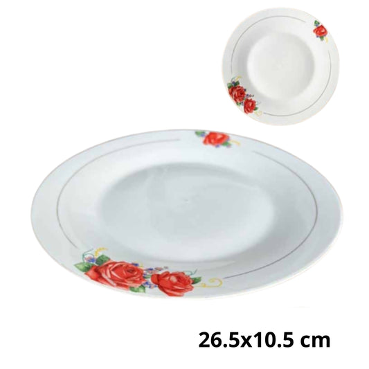 AW-5602-10.5 PLATO DE CERAMICA CON 1 PZ O CAJA CON 24 PZS