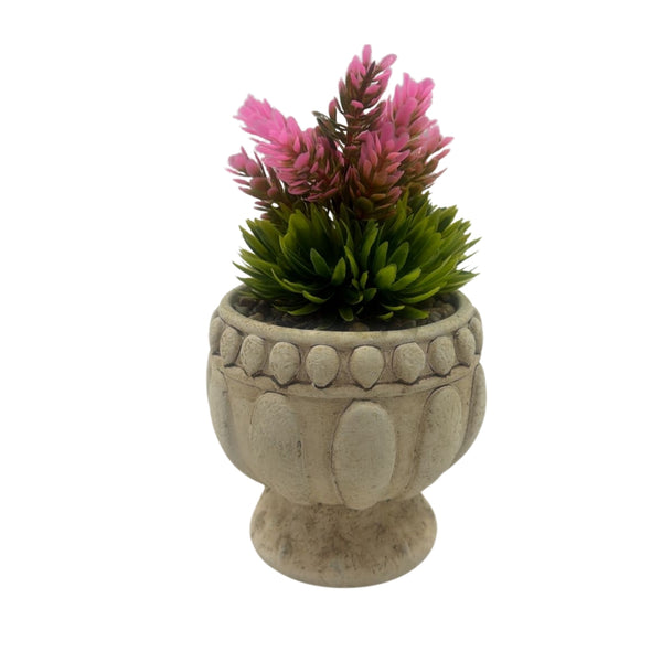 N-GPMX-686  CZ-7057 ADORNO FLORES ARTIFICIALES DE PLASTICO CON 1 PZ O CAJA CON 24 PZS