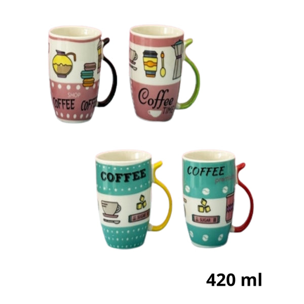 AW-1152N TAZA DE CERAMICA CON 1 PZ O CAJA CON  48 PZS