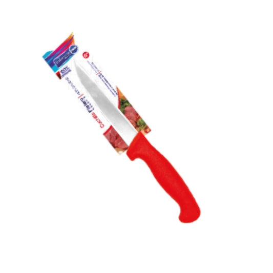 Y-65060 CUCHILLO FILETERO 6 PULGADAS CACHA COLORES CON 1 PZ O CAJA CON 120 PZS