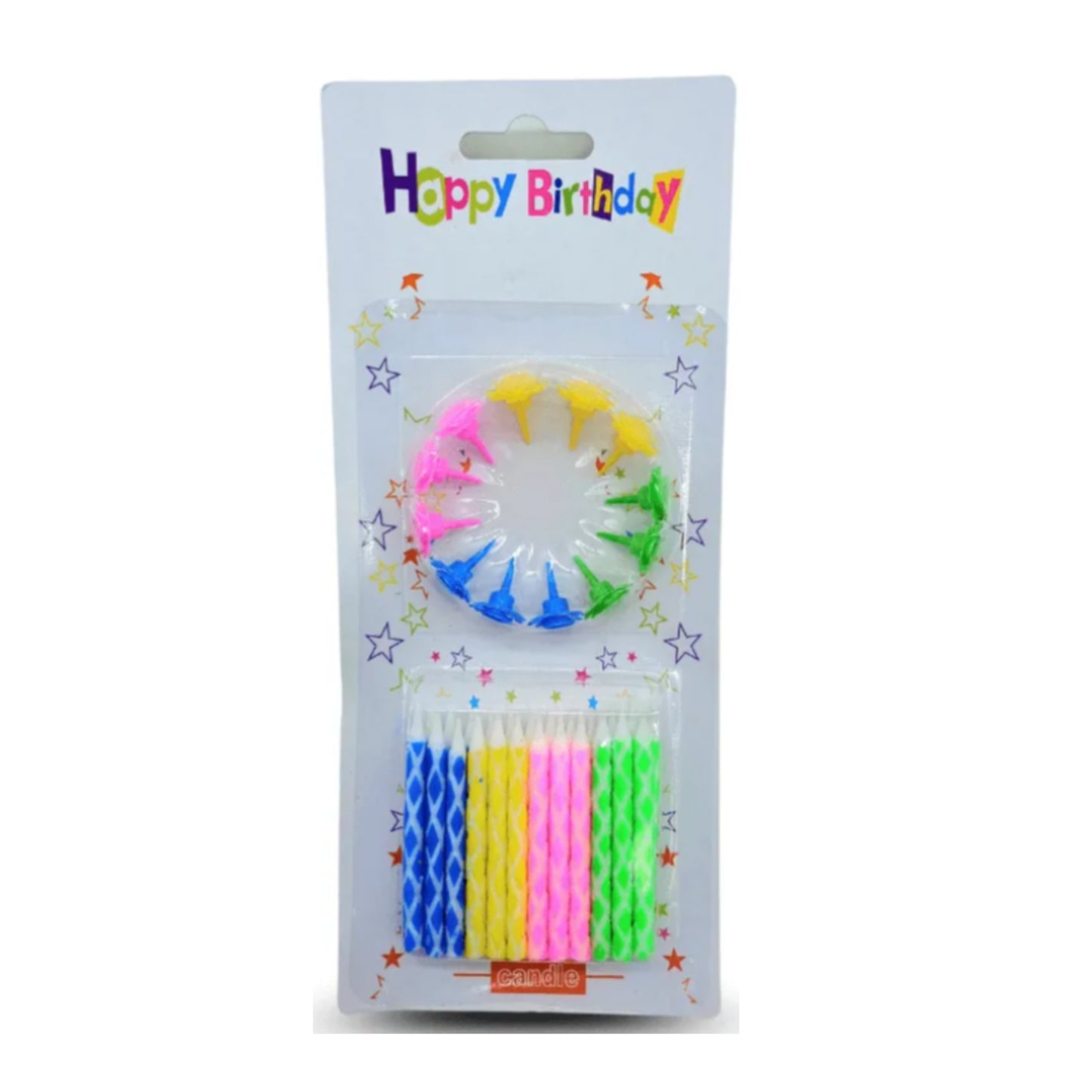 SF-2200-3 VELAS 9x20 CM CON 1 PZ O CAJA CON 288 PZS