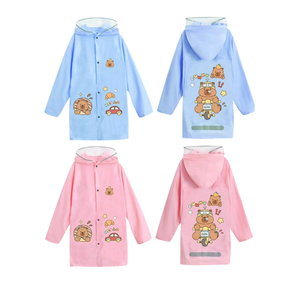 TF-4008-5 IMPERMEABLE INFANTIL ESTAMPADO VARIAS TALLAS CON 1 PZ O CAJA CON 100 PZS