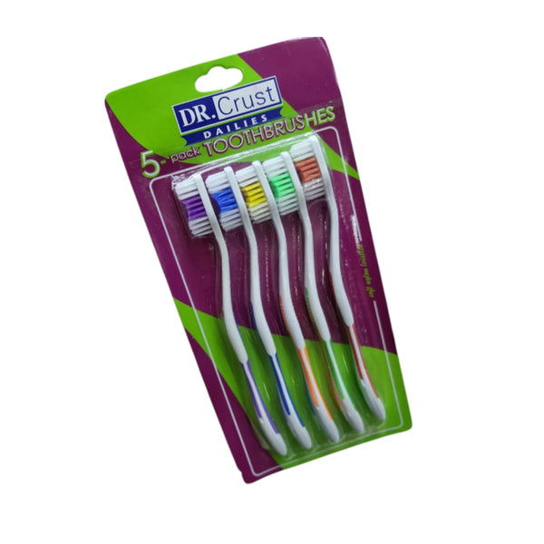 VB-0021-2 SET FAMILIAR CEPILLO DENTAL 5 PIEZAS CON 1 SET O CAJA CON 288 SETS