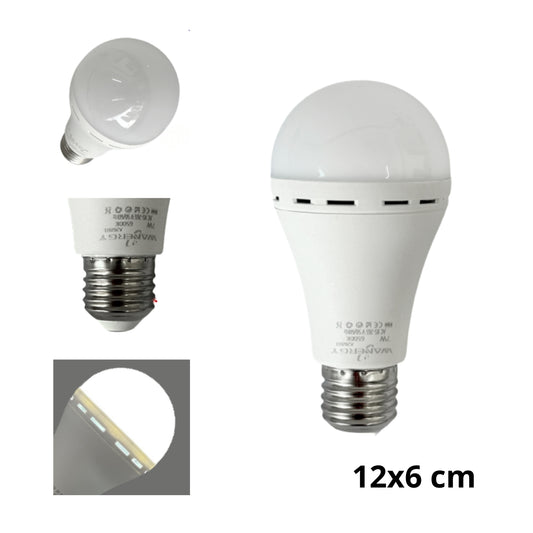 68084 FOCO LED 6500K 7W 85-265V BATERIA 800MAH CON 1 PZ O CAJA CON 100 PZS