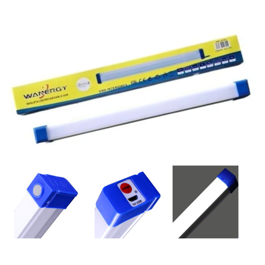 40721 REGLETA GABINETE RECARGABLE  USB 32W YJZJ-5V CON 1 PZ O CAJA CON 100 PZS