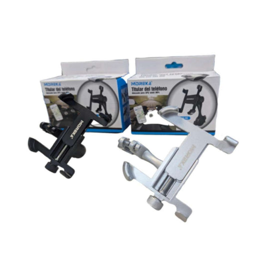 M19-06 SOPORTE PARA CELULAR PARA MOTOCICLETA CON 1 PZ O CAJA CON 100 PZS