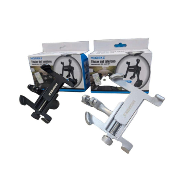 M19-06 SOPORTE PARA CELULAR PARA MOTOCICLETA CON 1 PZ O CAJA CON 100 PZS