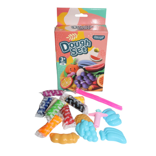 HFY-13208 PLASTILINA MOLDEABLE 8 COLORES Y 9 HERRAMIENTAS PARA MOLDEAR 17.5x12.5 CM CON 1 PZ O CAJA CON 48 PZS