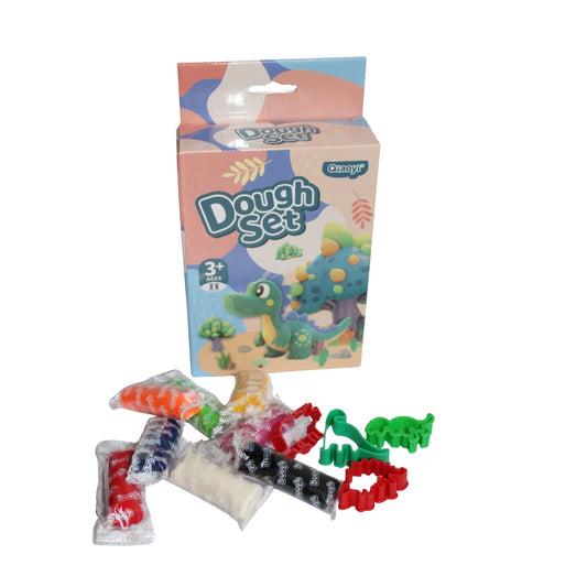 HFY-13209 PLASTILINA MOLDEABLE 8 COLORES Y 6 HERRAMIENTAS PARA MOLDEAR 17.5x12.5 CM CON 1 PZ O CAJA CON 48 PZS