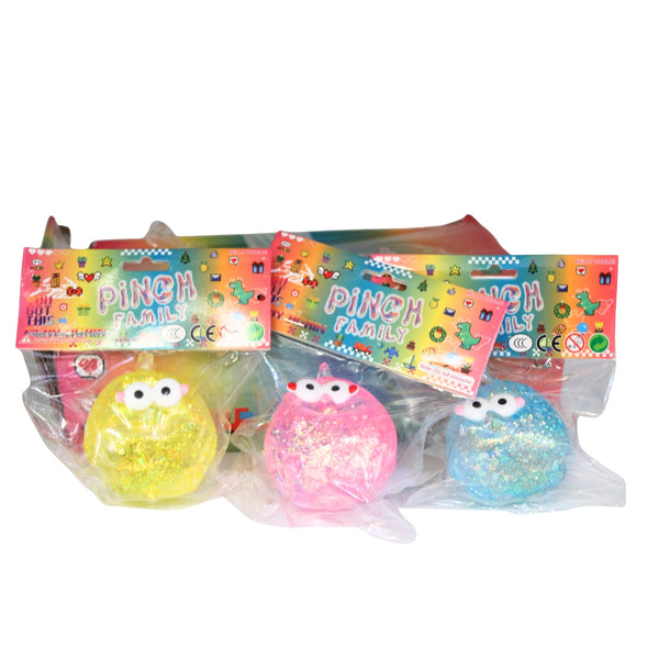 HFY-14355 BOLA APACHURRABLE 165 GRS 7x6 CM CON PQ CON 8 PZS  O CAJA CON 16 PQTS