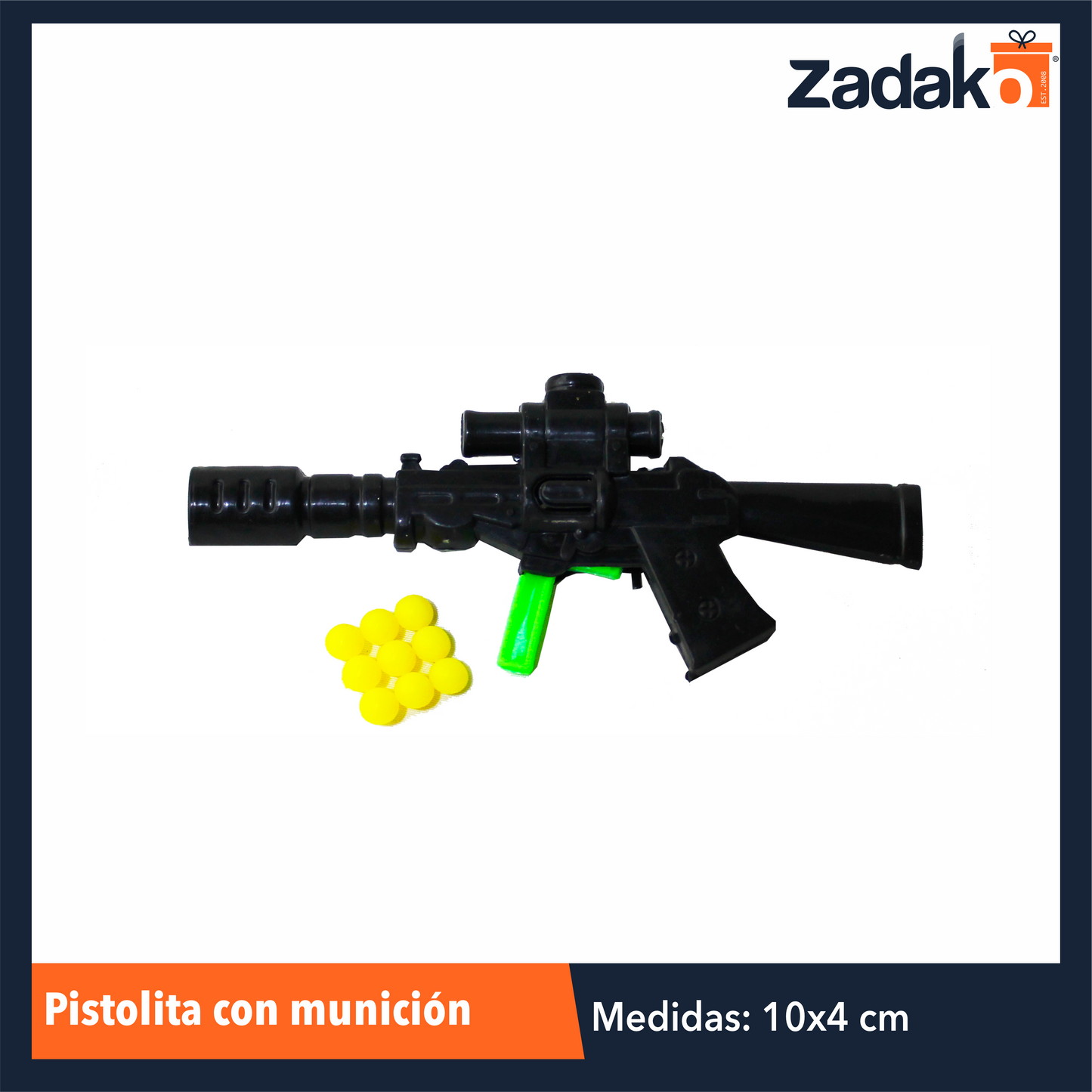 HX320 BLISTER CON 20  PISTOLITA CON MUNICION  CON 1 PQT O CAJA CON 100 PQTS