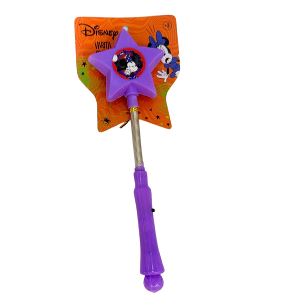 J-VLA6 VARITA CON LUZ DISNEY HALLOWEEN CON 1 PZ O CAJA CON 96 PZS