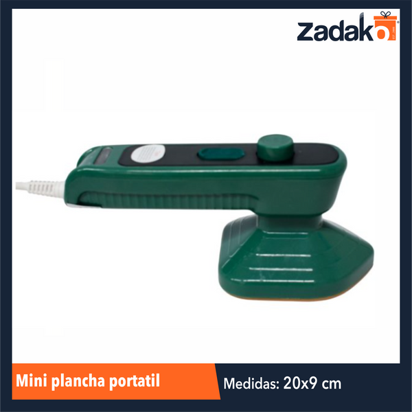 MR-040 MINI PLANCHA PORTATIL CON UNA PZ O CAJA CON 50 PZS