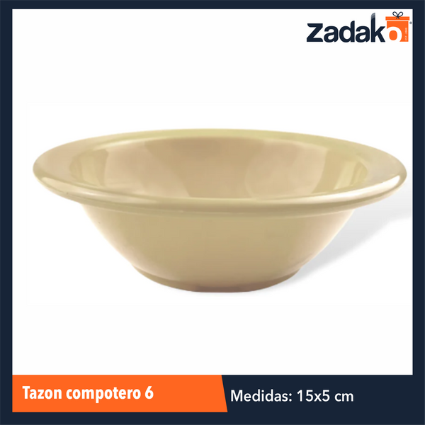 MX-097B TAZON COMPOTERO 6, CON 1 PZ O CAJA CON 80 PZS