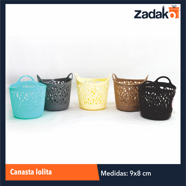 MX-111 CANASTA LOLITA, CON 1 PZ O CAJA CON 80 PZS