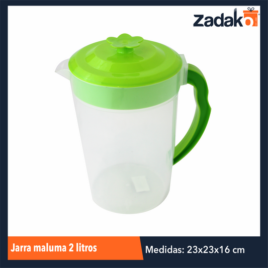 N-GPM-4930  MX-326 JARRA MALUMA 2 LITROS NATURAL, CON 1 PZ O CAJA CON 12 PZS