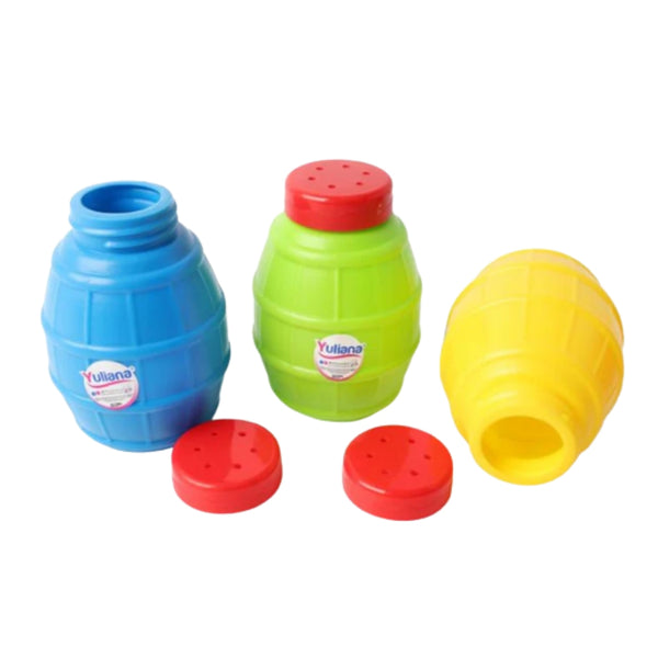 MX-350C-P SALERO BARRIL No. 2 COLORS-PASTEL CON 1 PZ O CAJA CON 100 PZS