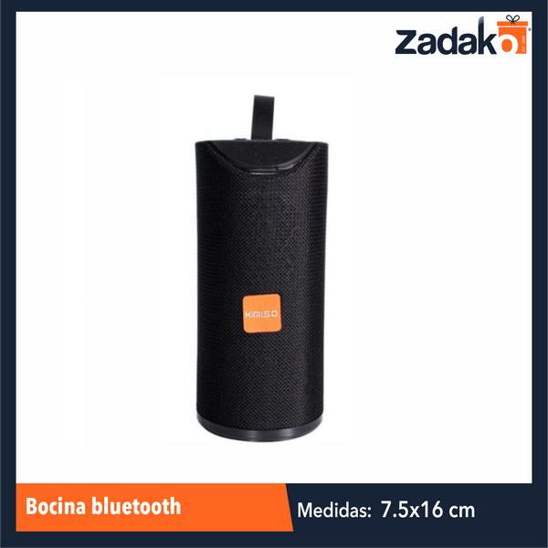 TG-113 BOCINA BLUETOOTH 7.5 CM X 16 CM CON UNA PZ O CAJA CON 50 PZS