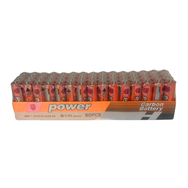 YD-0005 PILA PODER AA PAQ CON 15 PZS  O CAJA CON 20 PQTS