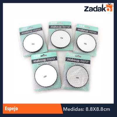 ZB-0068 10X ESPEJO, CON 1 PZ O CAJA CON 288 PZS